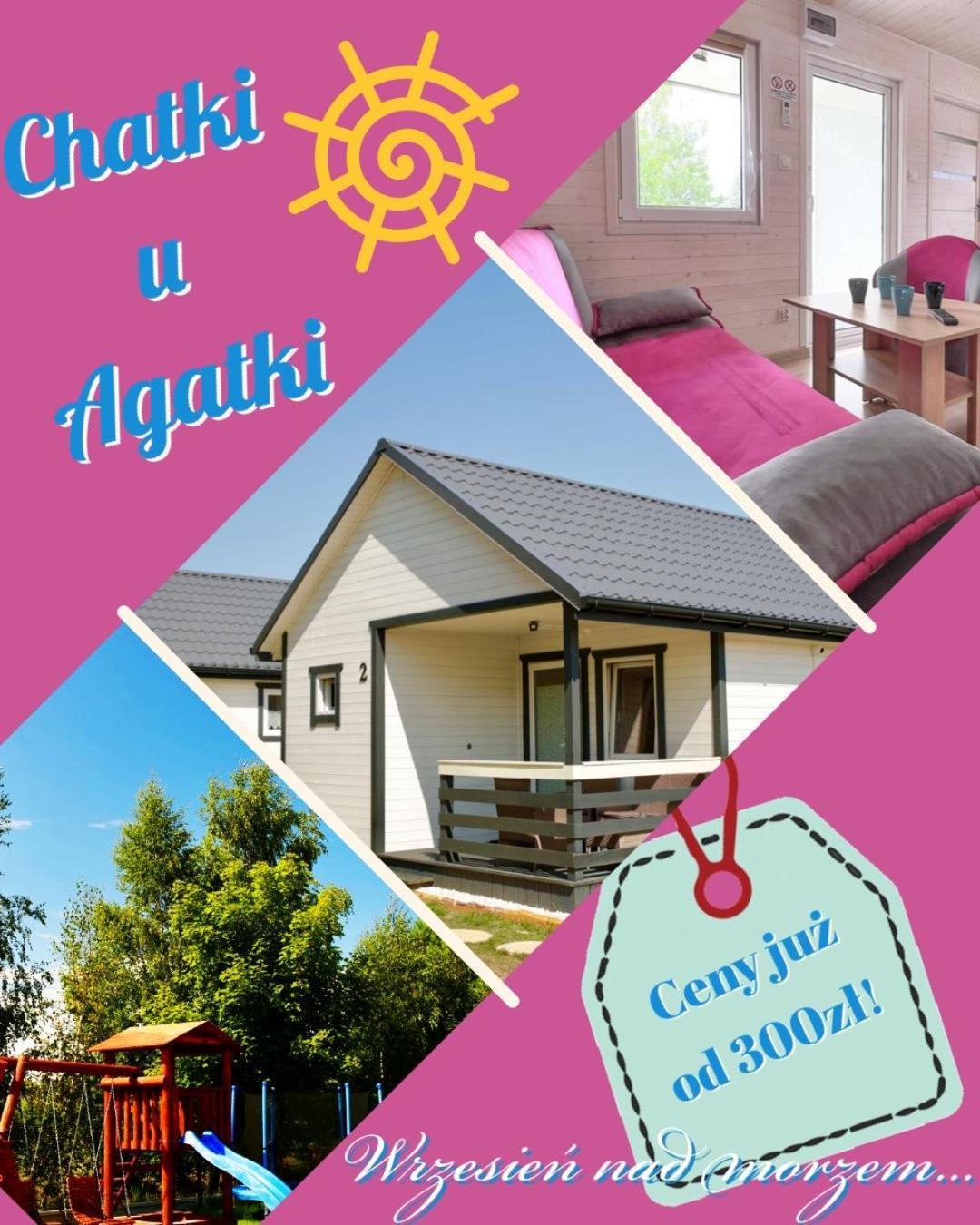 Chatki U Agatki Jezierzany Kültér fotó